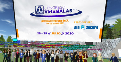Alai Secure participa como Expositor ORO en el Congreso Virtual ALAS 360°