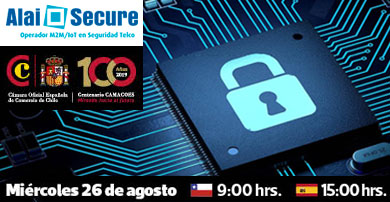 Alai Secure participa en el desayuno virtual sobre el impacto de las tecnologías M2M/IoT organizado por CAMACOES