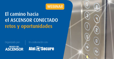 Webinar Alai Secure y Revista del Ascensor: “El camino hacia el ascensor conectado, retos y oportunidades”