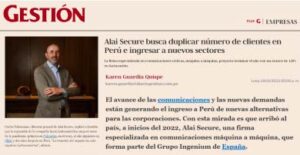 Alai Secure - Noticias: Cuál es el panorama de IoT en el Perú ¿qué espera Alai Secure en el 2023?